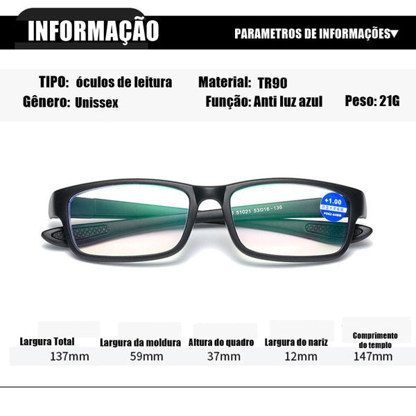 Óculos de Grau Inteligente Ahora  - Compre 02 e LEVE 03