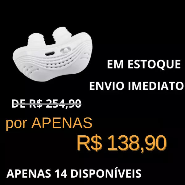 Dispositivo Elétrico AntiRonco™ Mini Cpap
